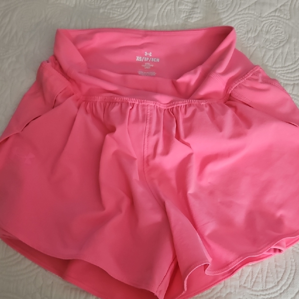 Under Armour Women's Vibrant Pink Athletic Shorts